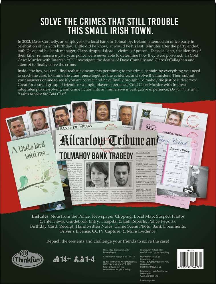 Cold Case Murder with Interest