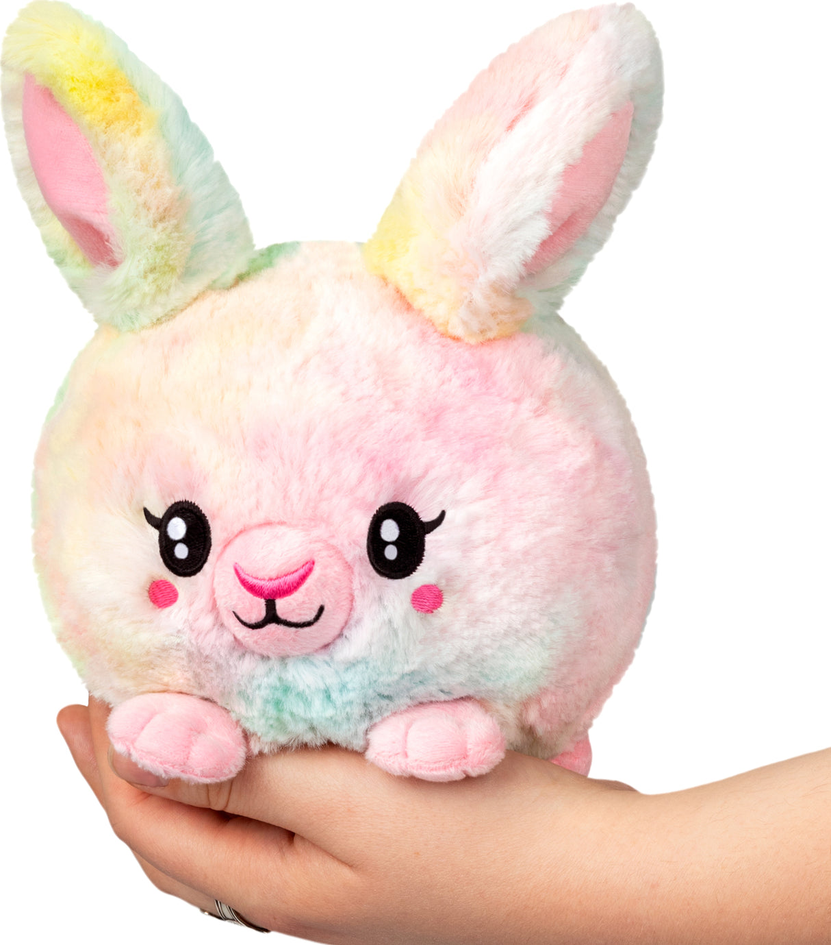 Snugglemi Snackers Fluffy Bunny - Pastel Tie Dye