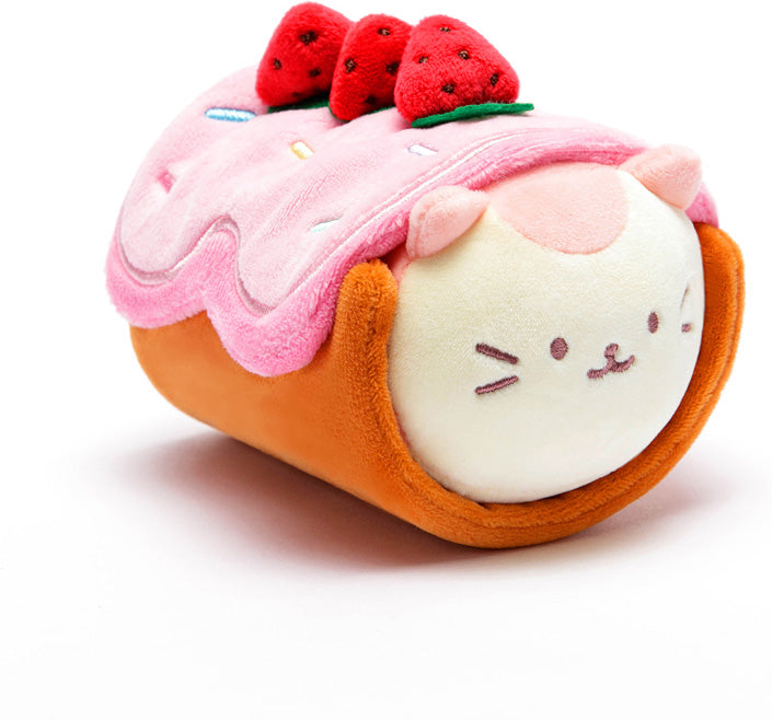 Anirollz Kittiroll with Roll Cake Plush Blanket Small