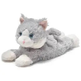 Laying Down Gray Cats Warmies