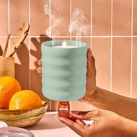 Lifelines Flameless Candle Diffuser Bubble Green