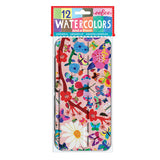Butterflies Watercolor Tin with Brush