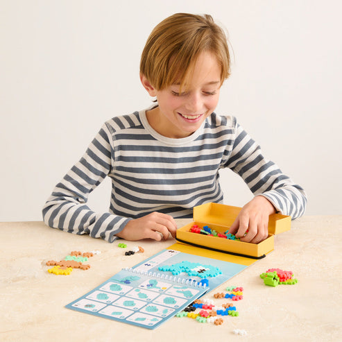 Plus-Plus Puzzles by Number Activity Pad Ocean