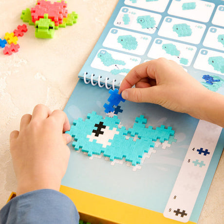 Plus-Plus Puzzles by Number Activity Pad Ocean