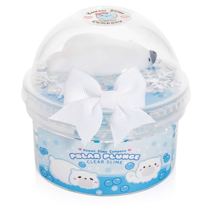 Polar Bear Plunge Clear Kawaii Slime