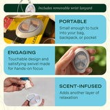 Lifelines Grounding Stone & Oil Set - Peppermint & Rosemary