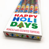 Holiday Scented Pencils and Toppers Set