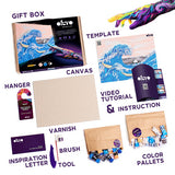 OKTO Sensory Art 3D Painting the Great Wave off Kanagawa