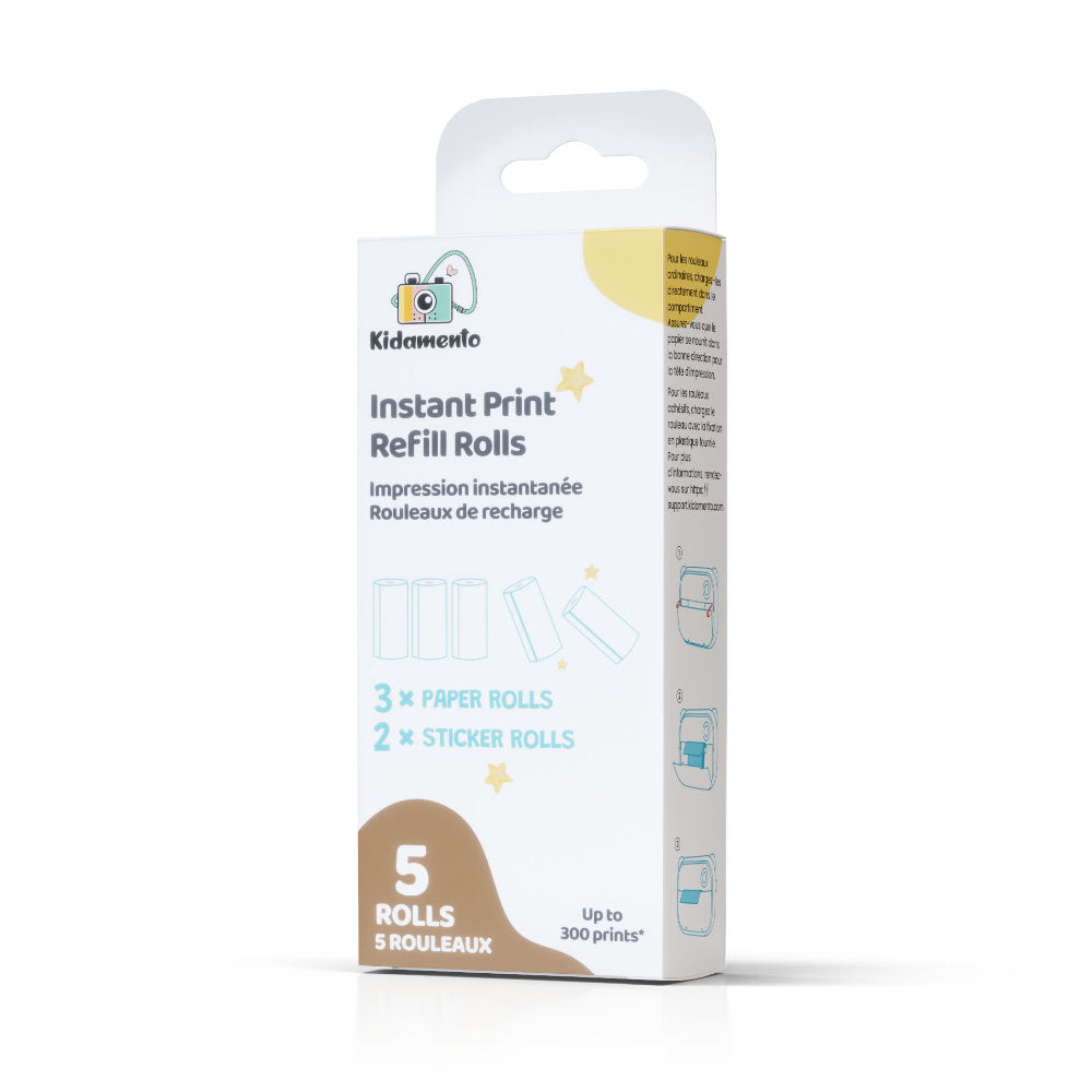 Instant Print Paper BPA-free Refill Set