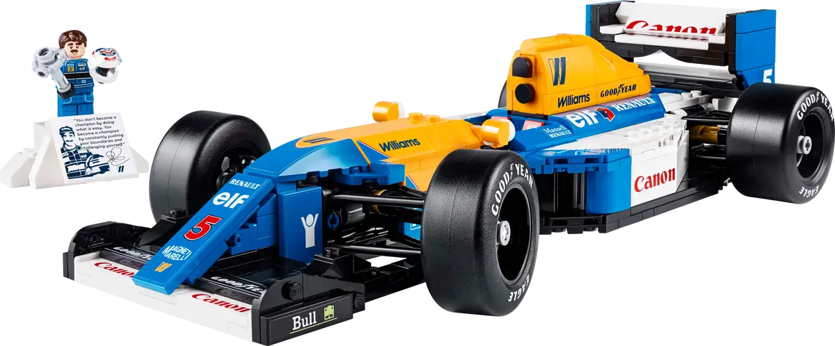 LEGO Icons 10353 Williams Racing FW14B & Nigel Mansell