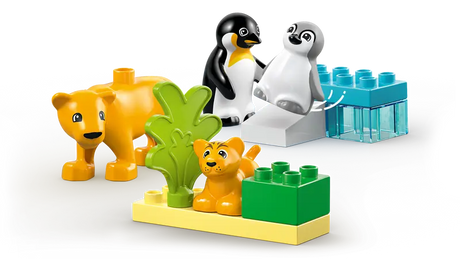 LEGO Duplo 10442 Wild Animal Families: Penguins & Lions