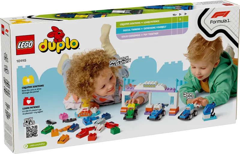 LEGO Duplo 10445 F1 Team Race Cars & Drivers