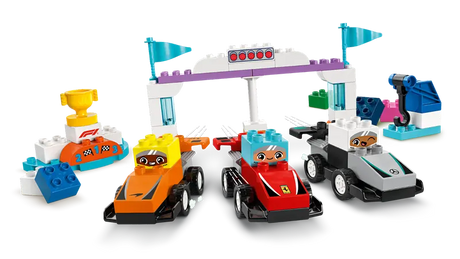 LEGO Duplo 10445 F1 Team Race Cars & Drivers