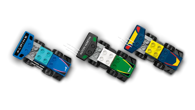 LEGO Duplo 10445 F1 Team Race Cars & Drivers