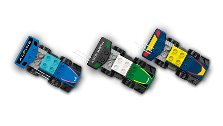 LEGO Duplo 10445 F1 Team Race Cars & Drivers