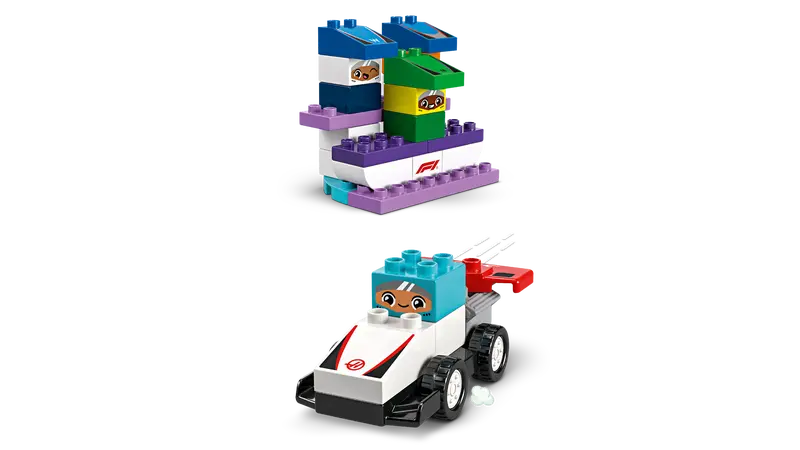 LEGO Duplo 10445 F1 Team Race Cars & Drivers