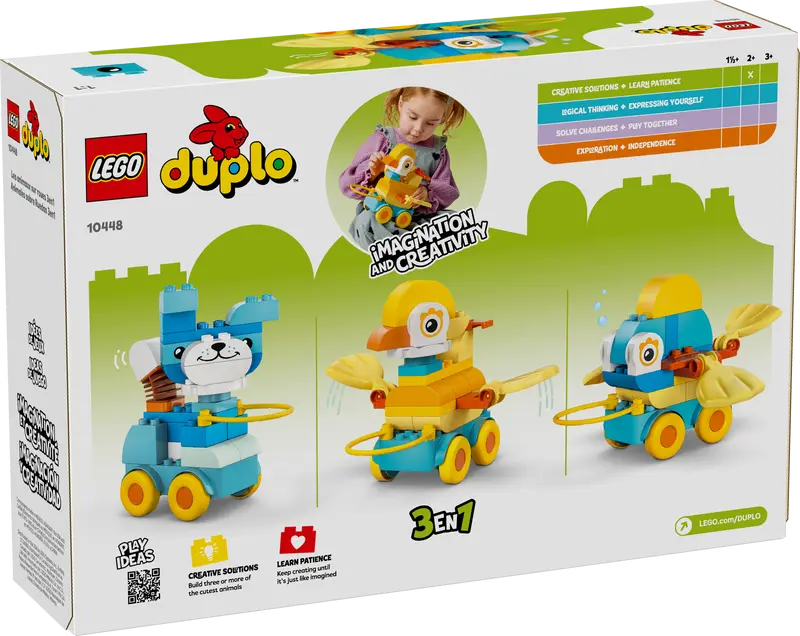 LEGO Duplo 10448 Town3in1 Animals on Wheels