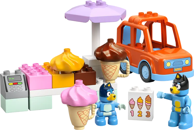 LEGO Duplo 10458 Ice Cream Trip with Bluey