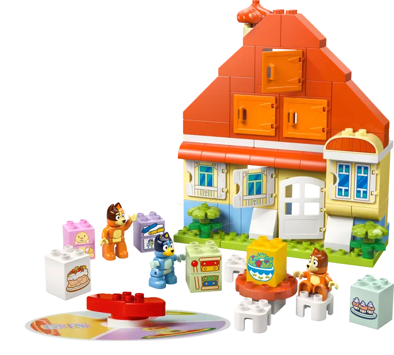 LEGO Duplo 10459 Bluey's Family House with Memory Game