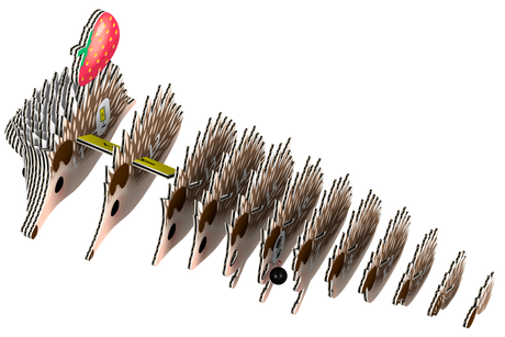 Eugy Hedgehog 3D Puzzle
