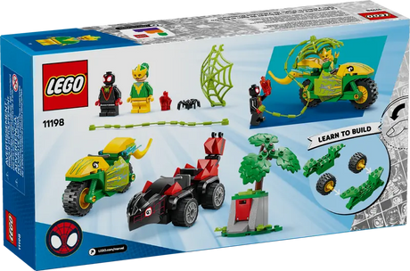 LEGO Spidey 11198 Spin and Electro Dinosaur Vehicle Chase