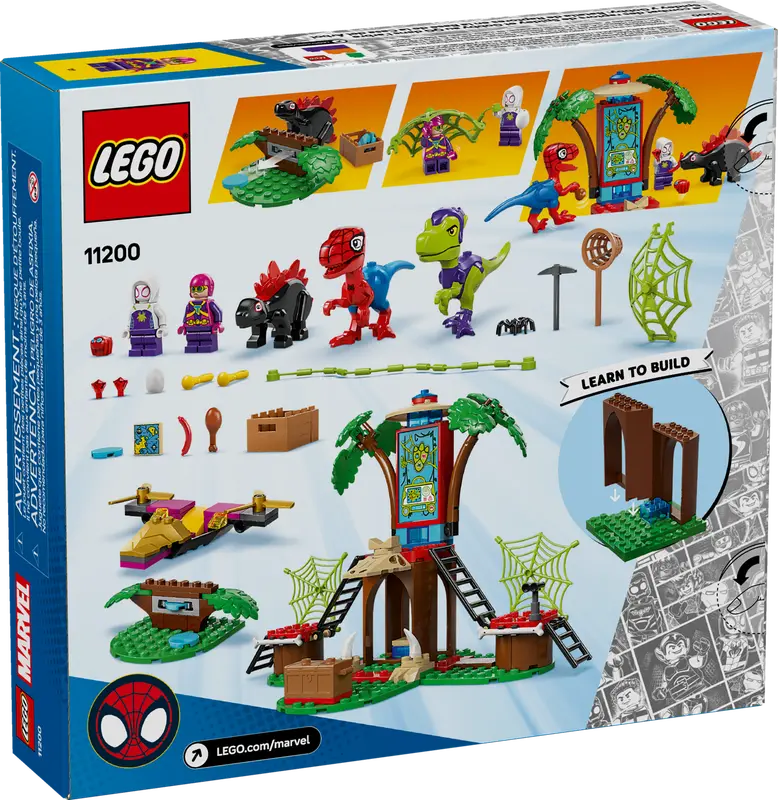 LEGO Spidey 11200 Spidey and Gobbys Raptor Battle at Tree House HQ