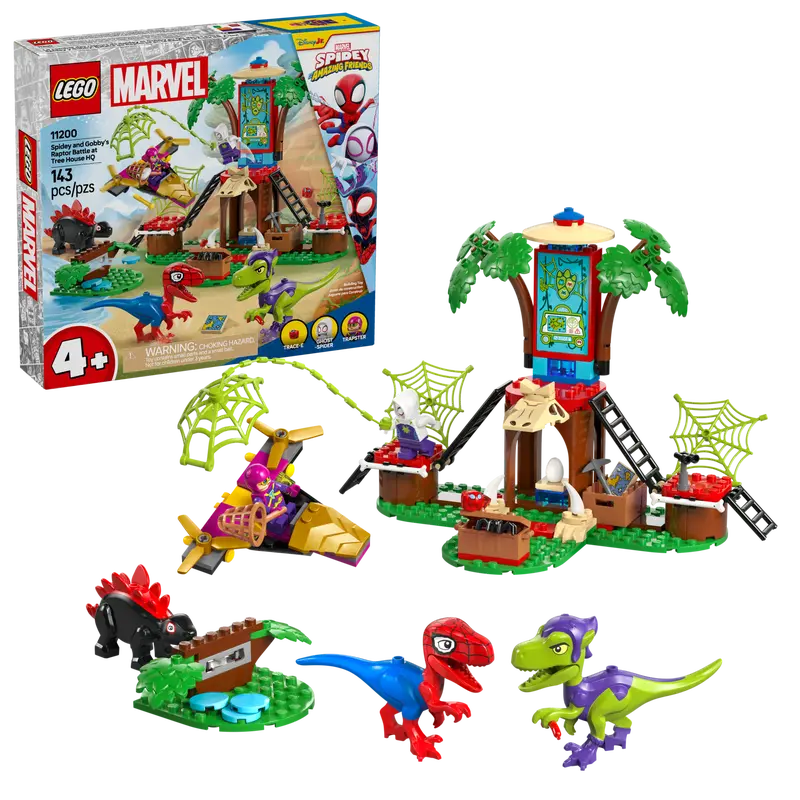LEGO Spidey 11200 Spidey and Gobbys Raptor Battle at Tree House HQ