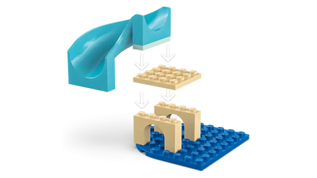 LEGO Gabbys Dollhouse 11204 Mermaid Gabby's Aquarium Adventure