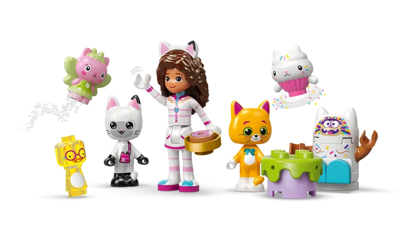 LEGO Gabbys Dollhouse 11205 Sweet Treat Mountain & Kitty Garden