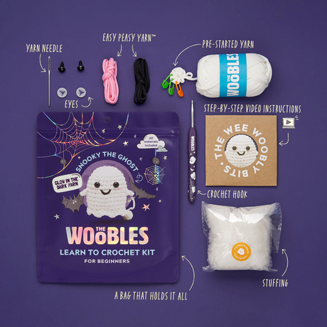 Snooky the Ghost Crochet Kit