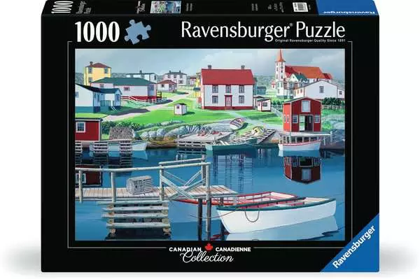 Greenspond Harbor 1000 Piece Jigsaw Puzzle