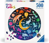Circle of Colors Dreams Round 500 Piece Jigsaw Puzzle
