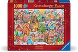 Christmas Cookie Village 1000 Piece Jigsaw Puzzle