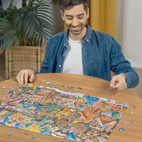 Christmas Cookie Village 1000 Piece Jigsaw Puzzle