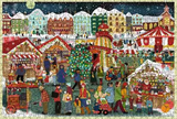 Wooden Christmas 500 Piece Puzzle