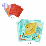 Djeco Caribbean Mosaics Sticker Craft Kit