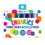 Chunkies Paint Sticks Metallic Package of 6