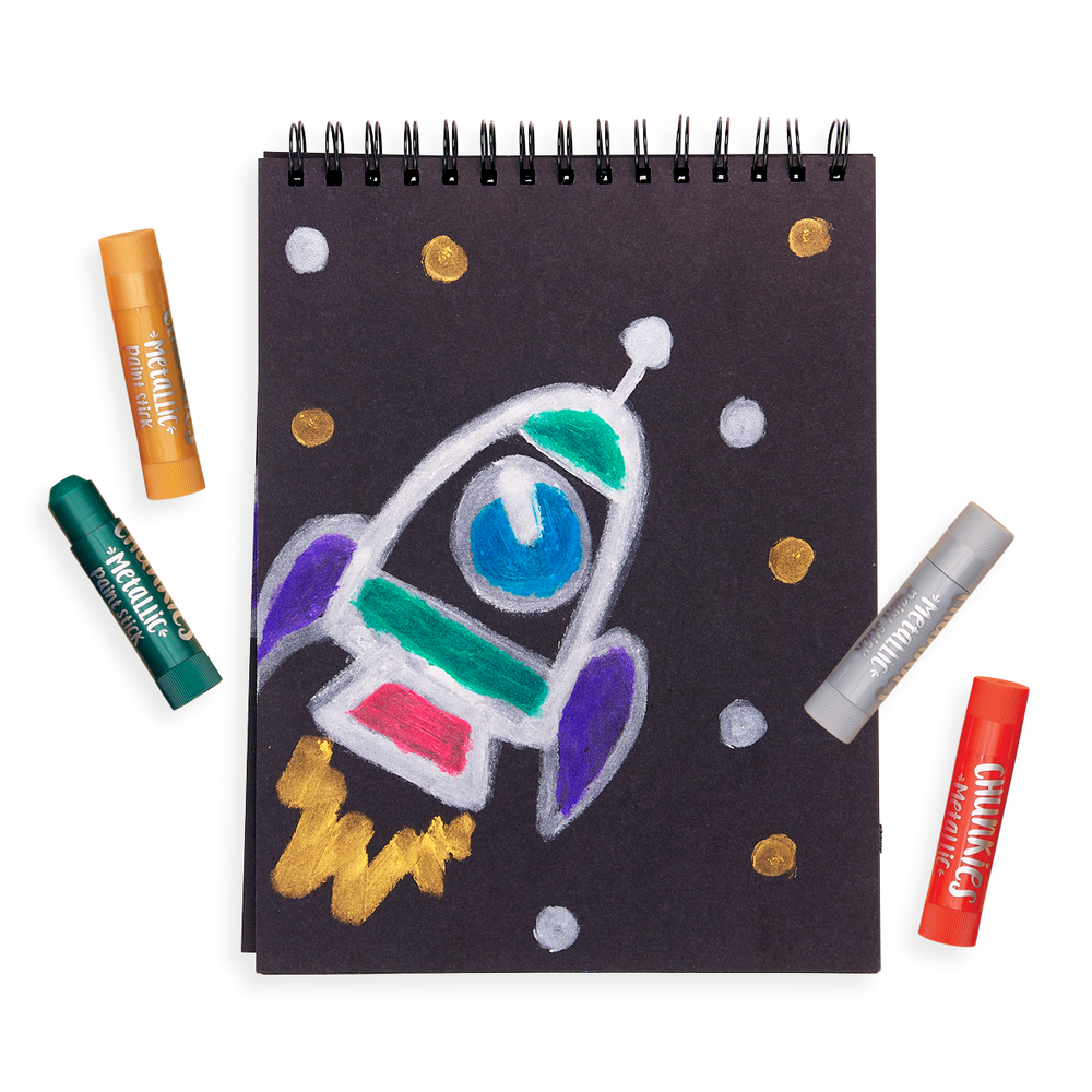 Chunkies Paint Sticks Metallic Package of 6