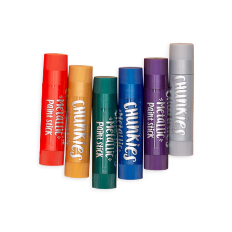 Chunkies Paint Sticks Metallic Package of 6