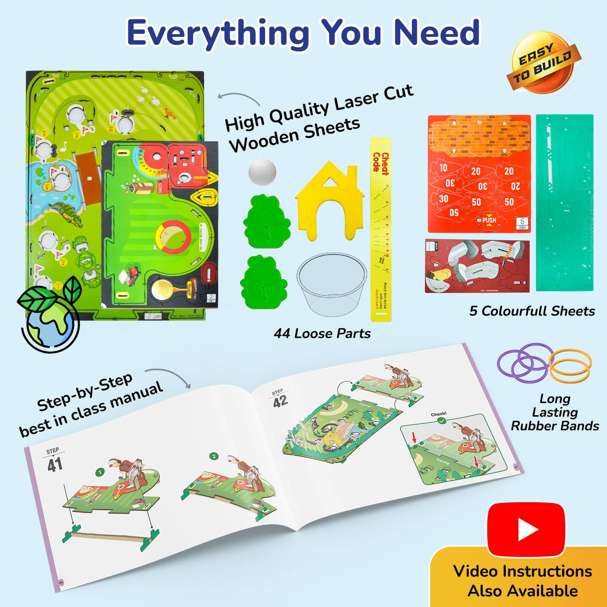 Smartivity Mini Golf Building Kit