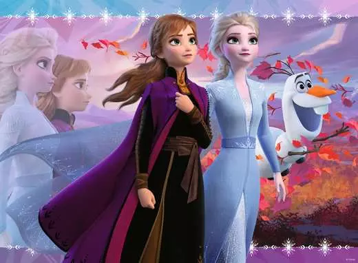 Frozen 2 Strong Sisters 100 Piece Kids Jigsaw Puzzle