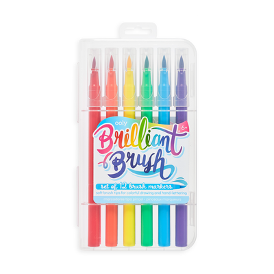 Brilliant Brush Markers