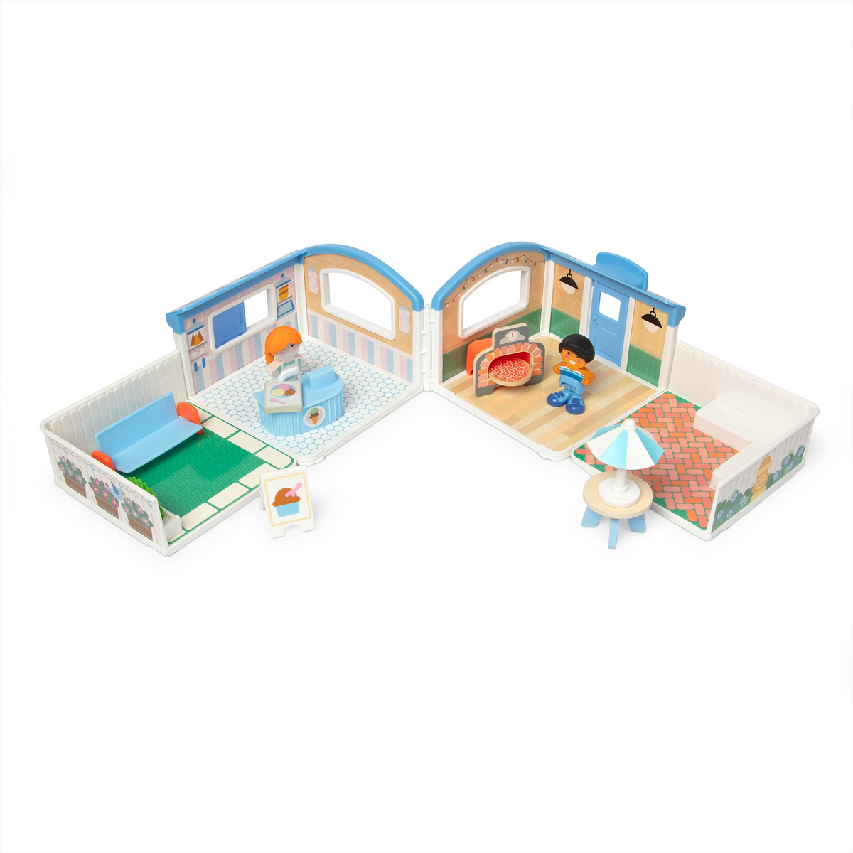 Cheery Lane Ice Cream & Pizza Play Set