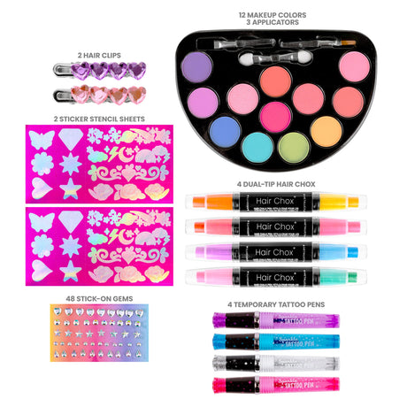 Color Me Pretty Hair & Body Art Kit
