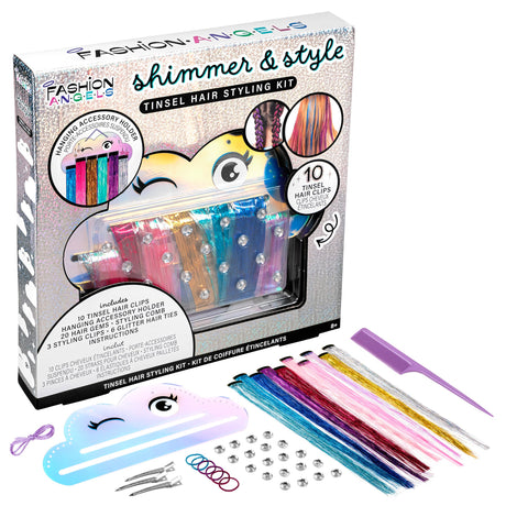 Shimmer & Style Tinsel Hair Styling Kit