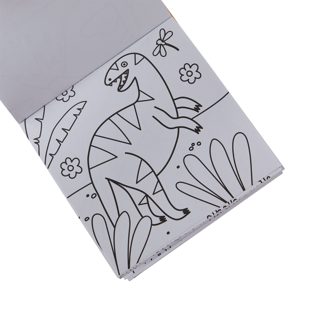 Carry Along Coloring Book Set - Dinoland