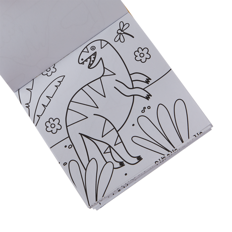 Carry Along Coloring Book Set - Dinoland