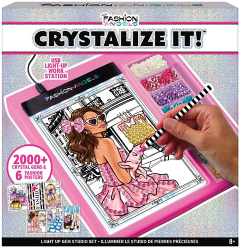 Crystallize It! DIY Light Up Gem Studio Set