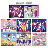 K-Pop Foil Fashion Design Portfolio