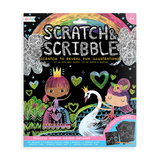 Scratch & Scribble Art Kit Princess Garden